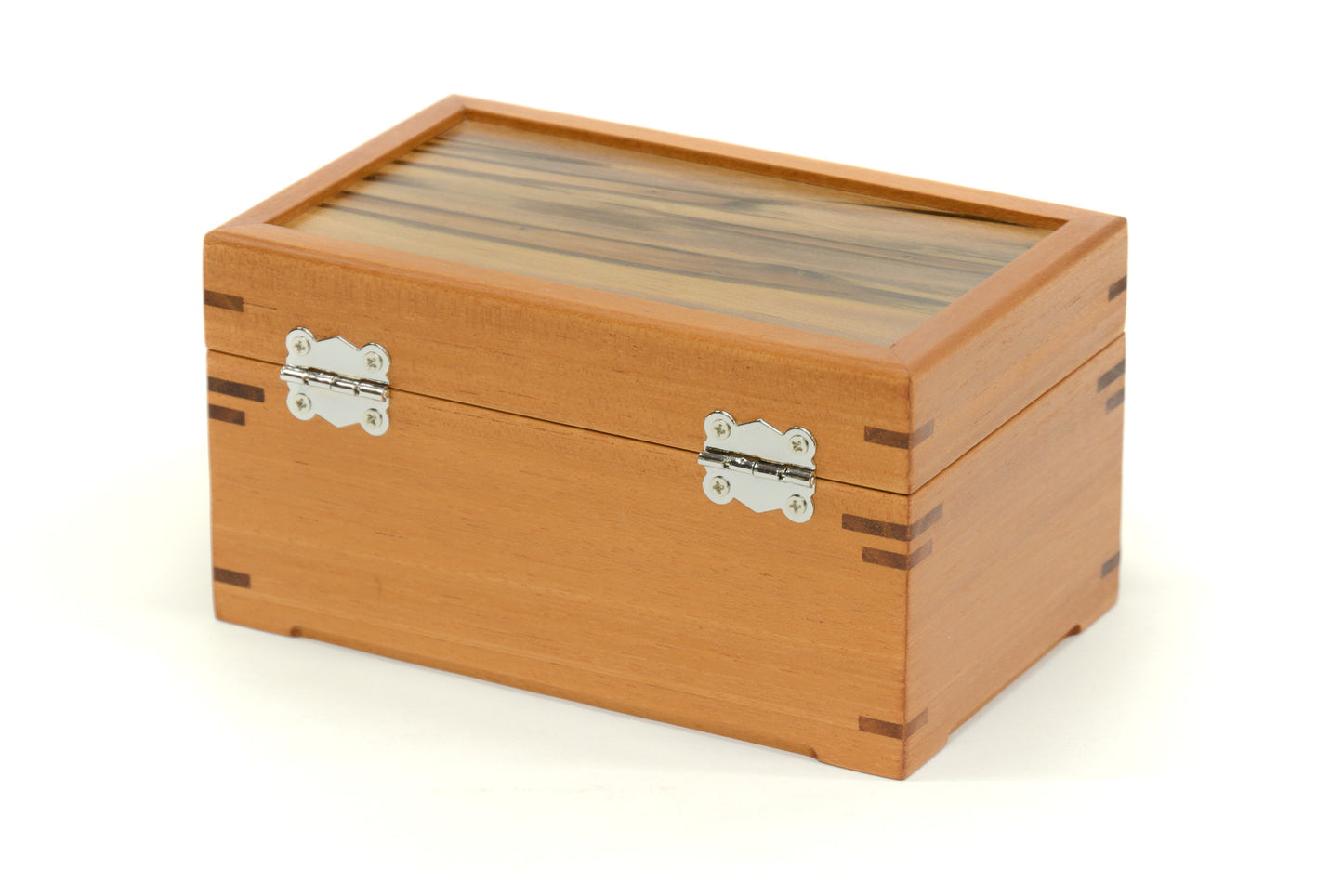 Small Jewellery Box crafted from Fijian Mahogany