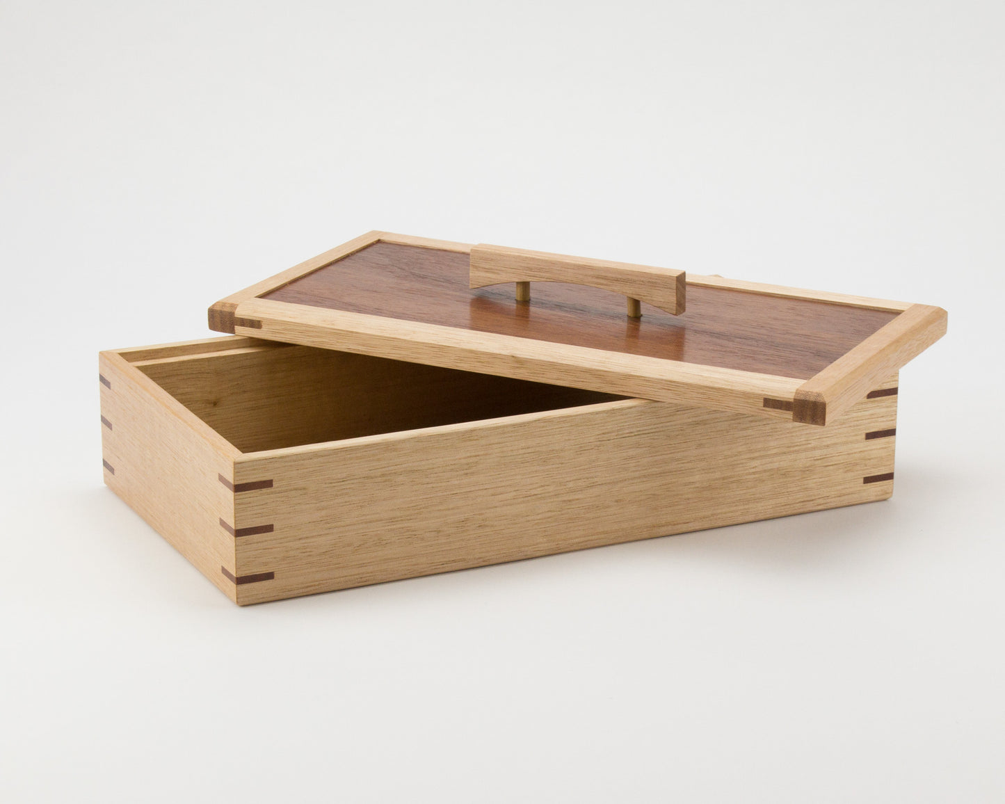 Wooden Keepsake Box handcrafted from Tasmanian Oak & Jarrah