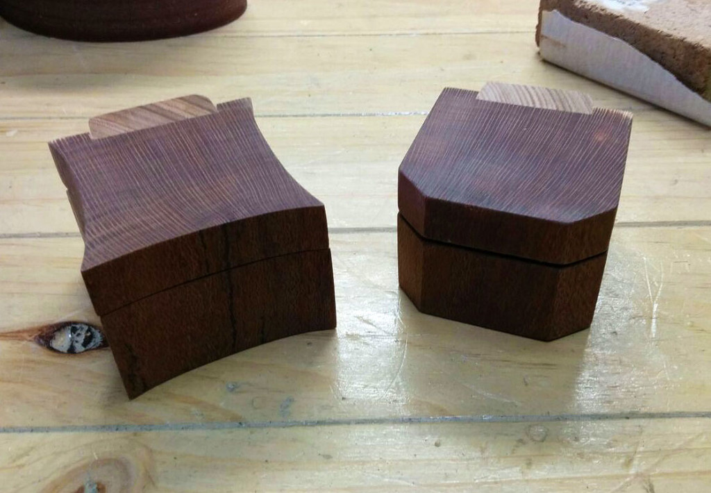 Beefwood Ring Boxes