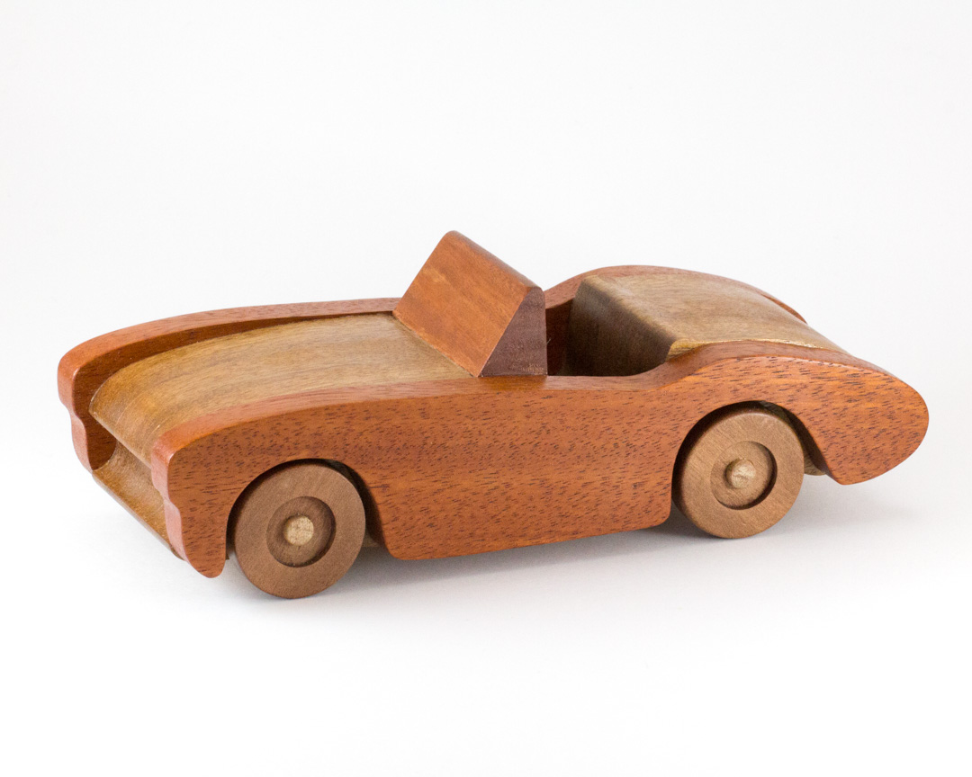 Hardwood Toy Car – The Warawood Shed