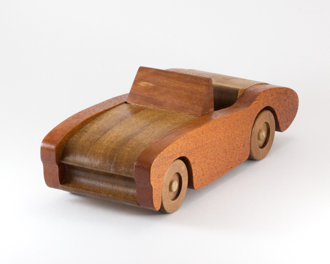 Hardwood Toy Car – Warawood Shed