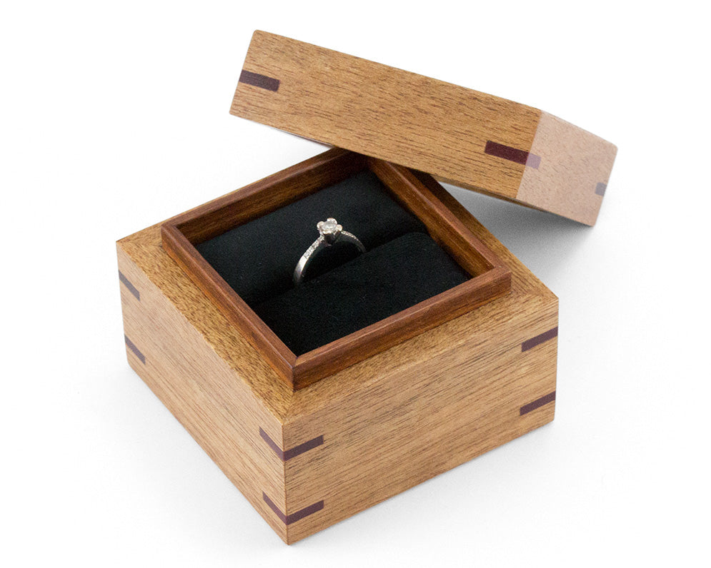 Wooden Ring Boxes at Warawood Shed