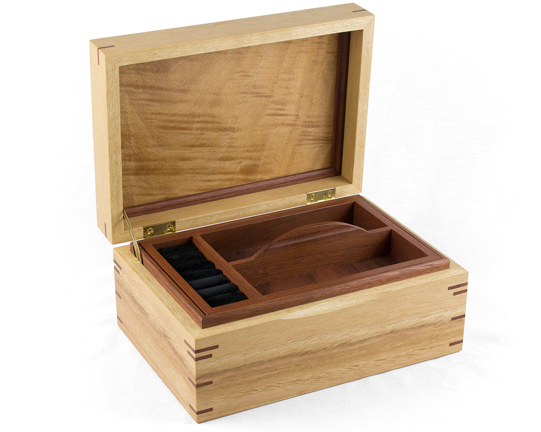 Wooden Jewellery Boxes at Warawood Shed