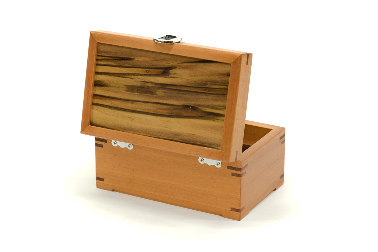 Small Jewellery Box crafted from Fijian Mahogany