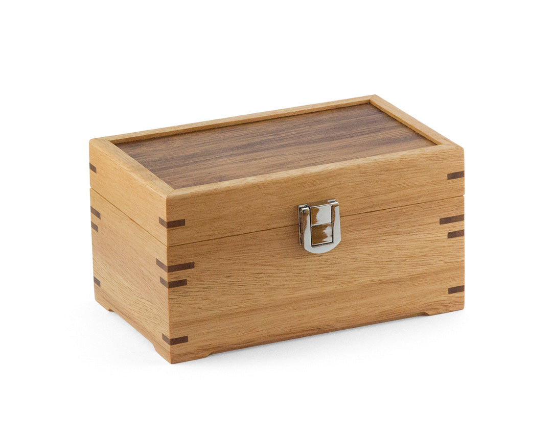 Small Wooden Jewellery Box handcrafted from Blackbutt