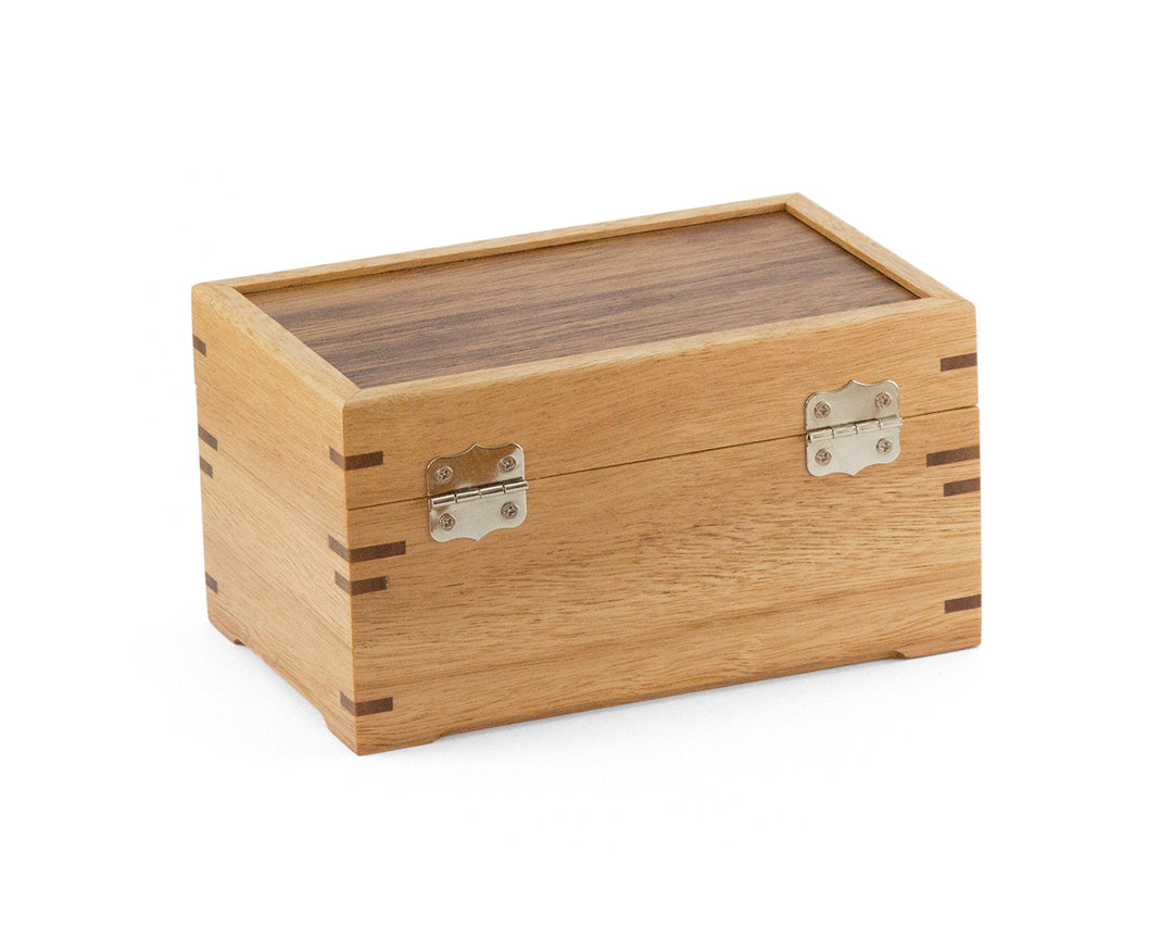 Small Wooden Jewellery Box handcrafted from Blackbutt