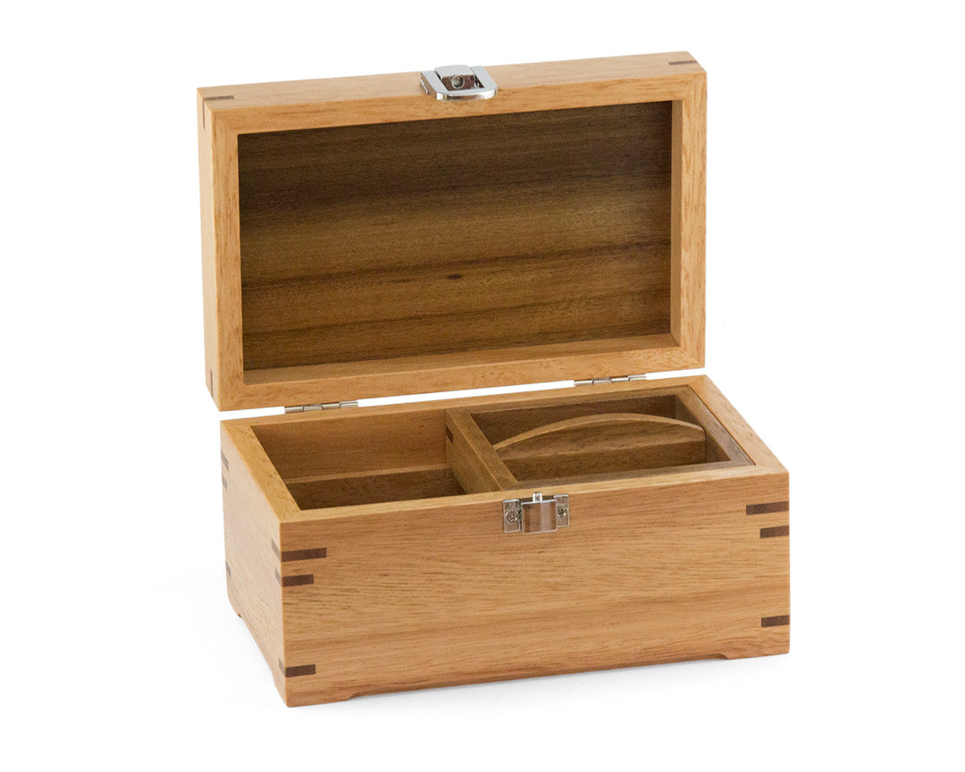 Small Wooden Jewellery Box handcrafted from Blackbutt