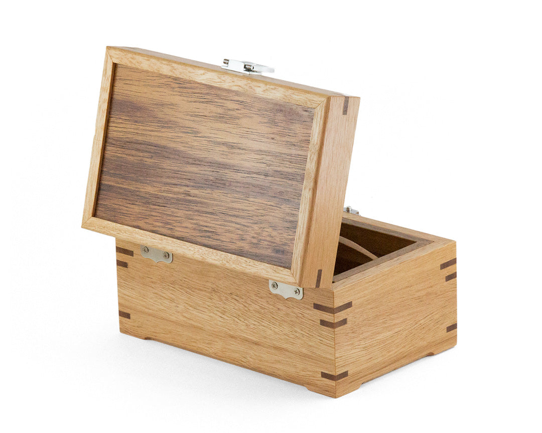 Small Wooden Jewellery Box handcrafted from Blackbutt