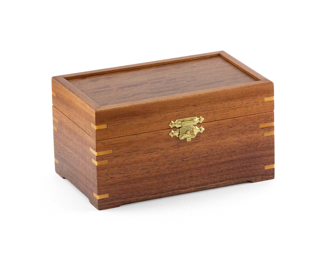Small Wooden Jewellery Box handcrafted from Blackwood