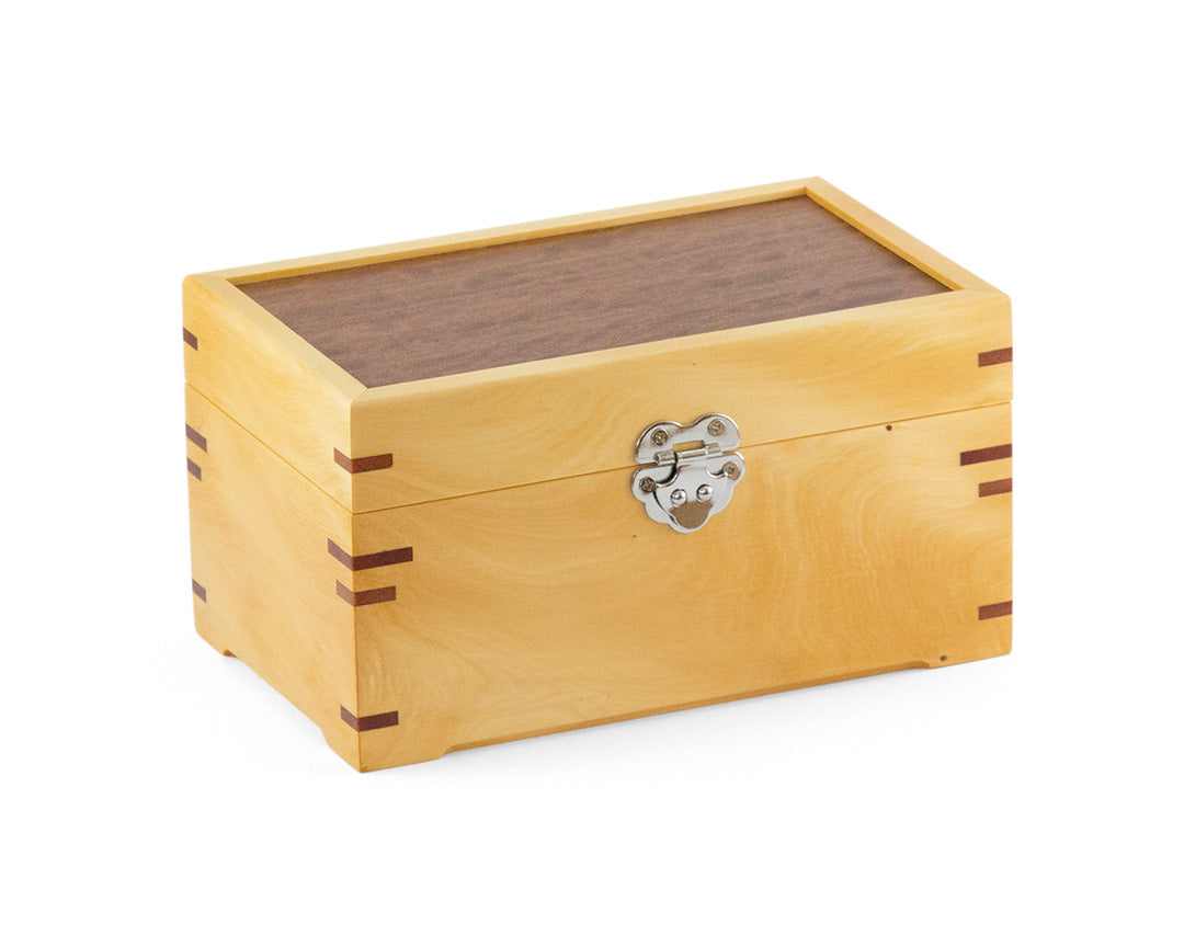 Small Wooden Jewellery Box handcrafted from Huon Pine
