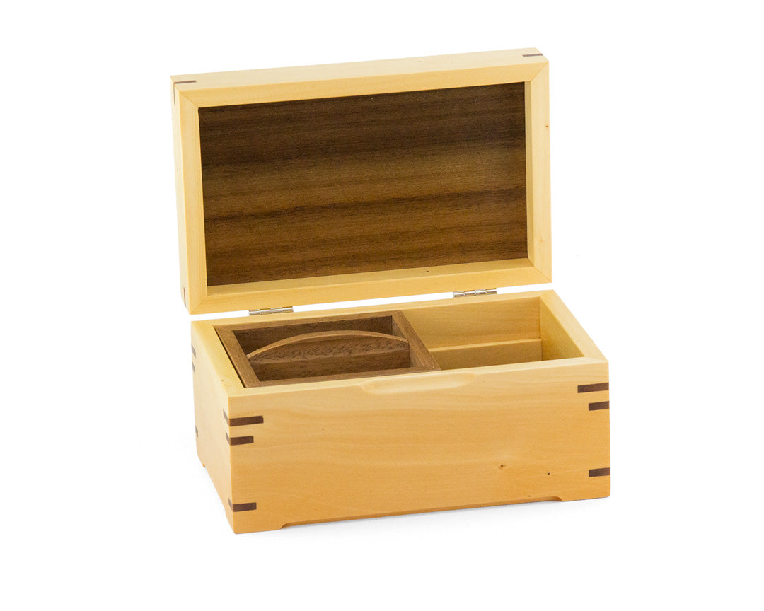 Small Wooden Jewellery Box handcrafted from Huon Pine