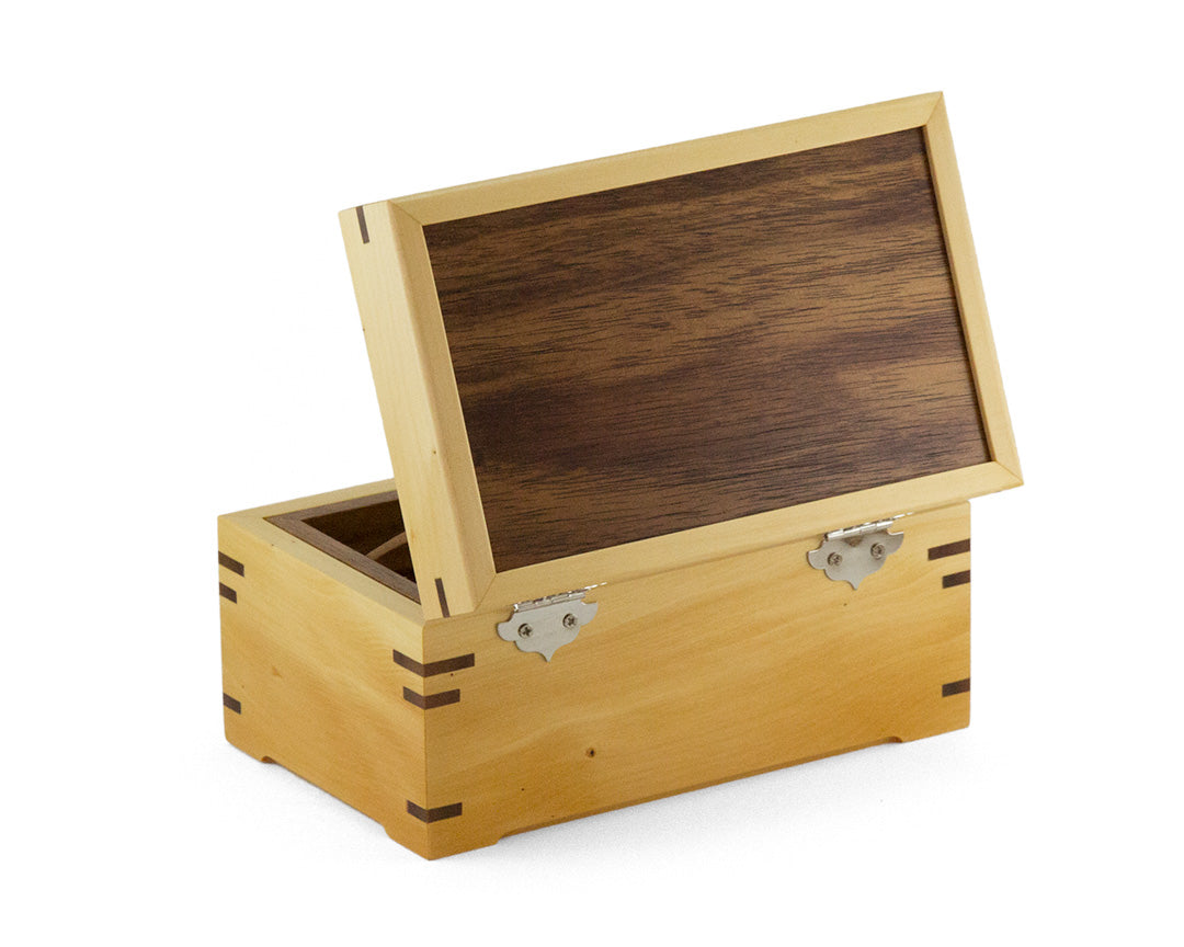 Small Wooden Jewellery Box handcrafted from Huon Pine