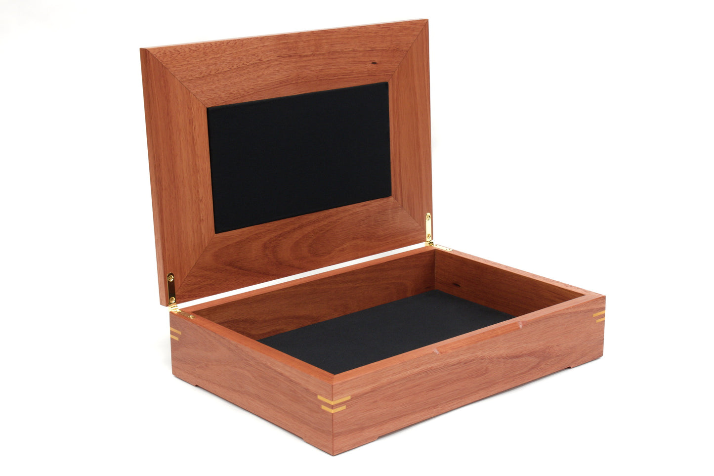 Jarrah and Walnut Burl Document Box