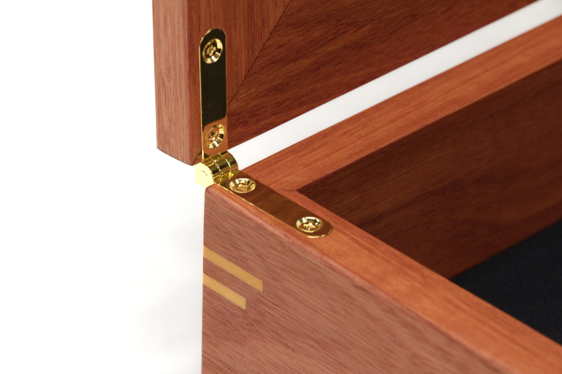 Jarrah and Walnut Burl Document Box