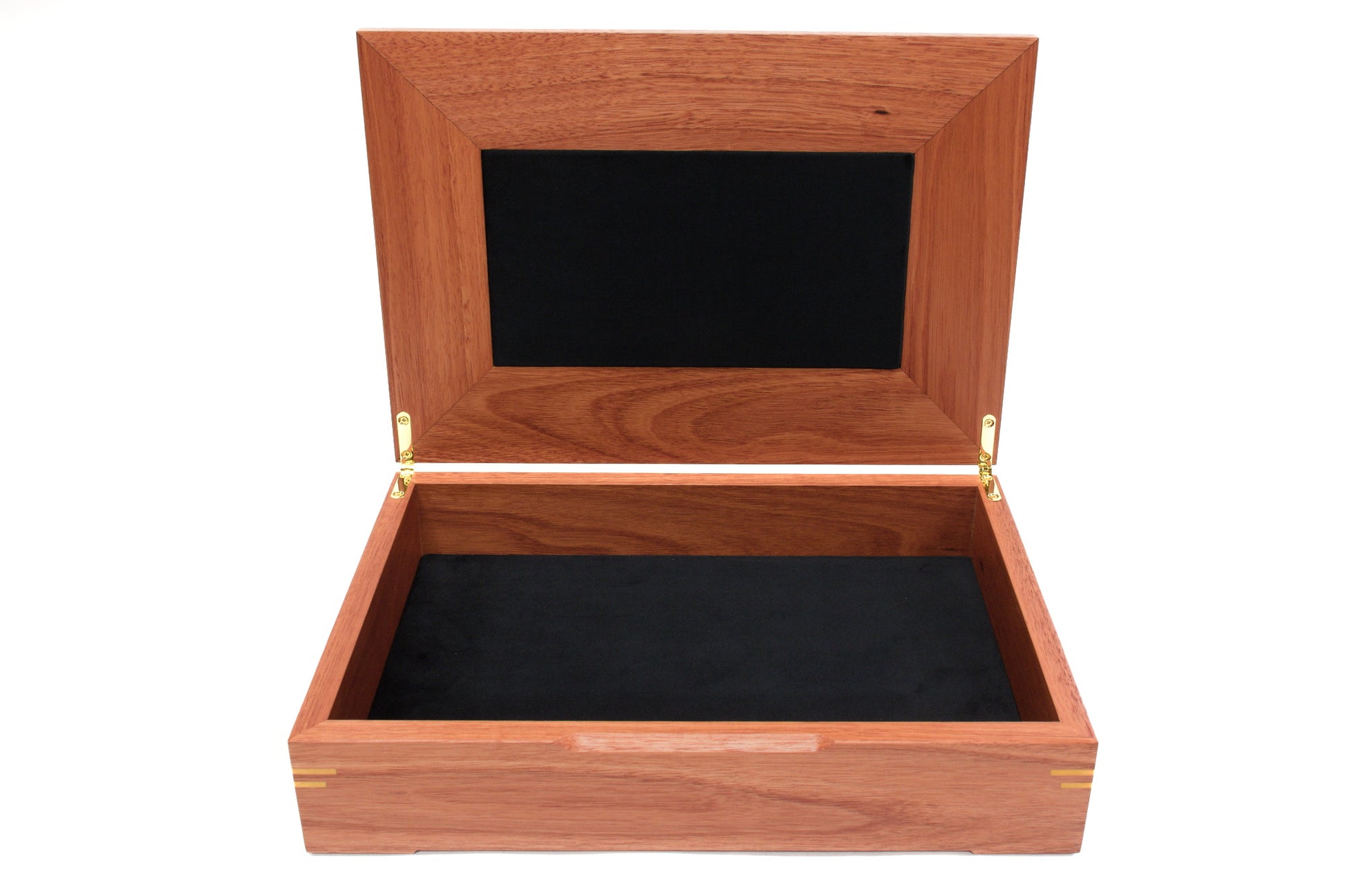 Jarrah and Walnut Burl Document Box