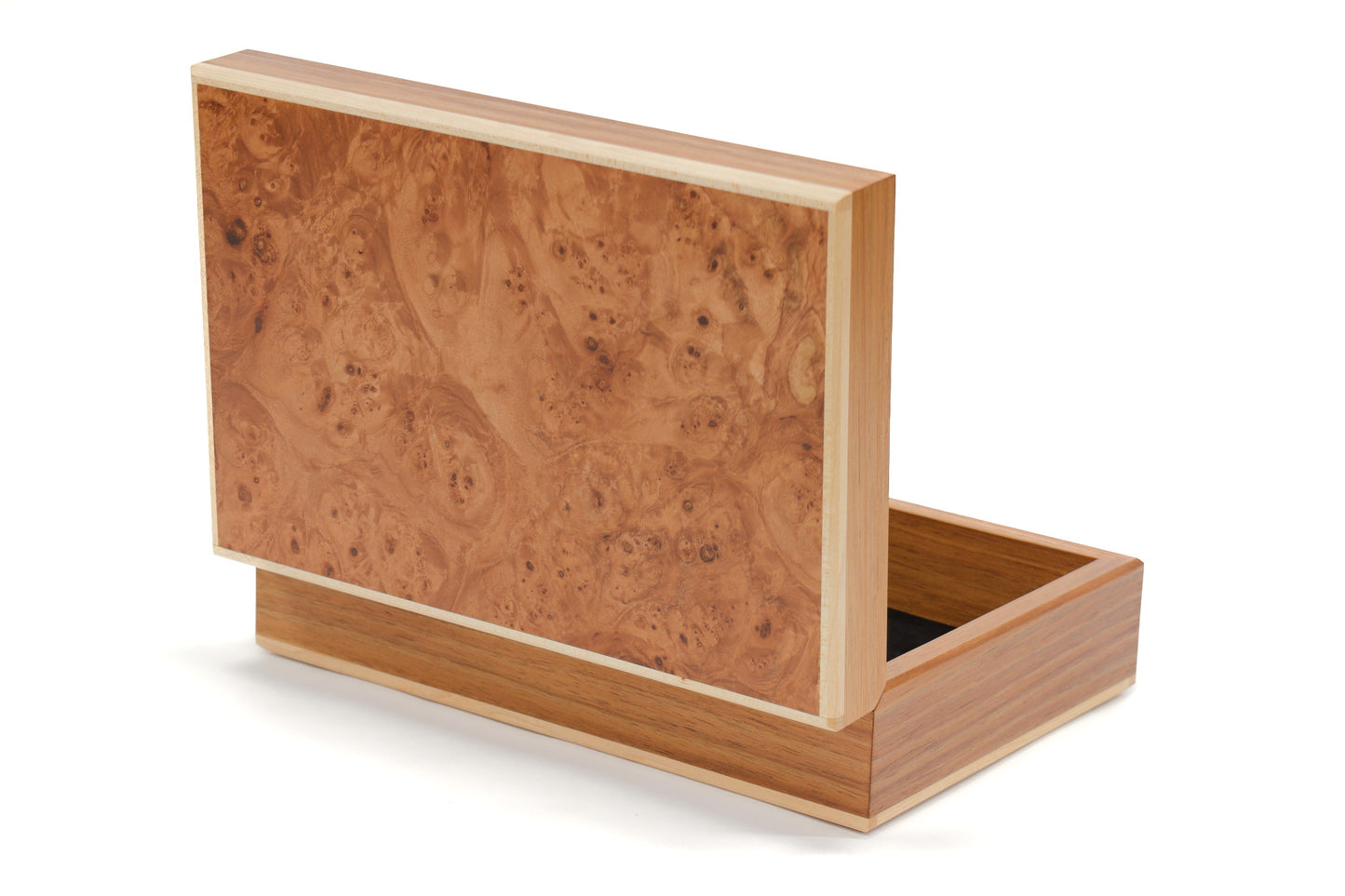 Keepsake Box #22 - Tasmanian Blackwood and Maple Burl