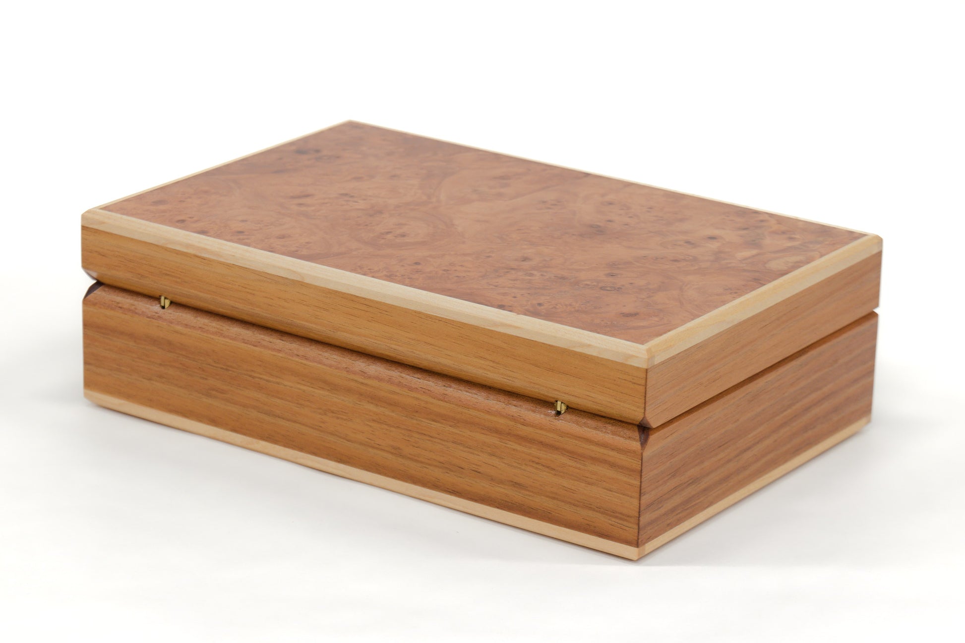 Keepsake Box #22 - Tasmanian Blackwood and Maple Burl