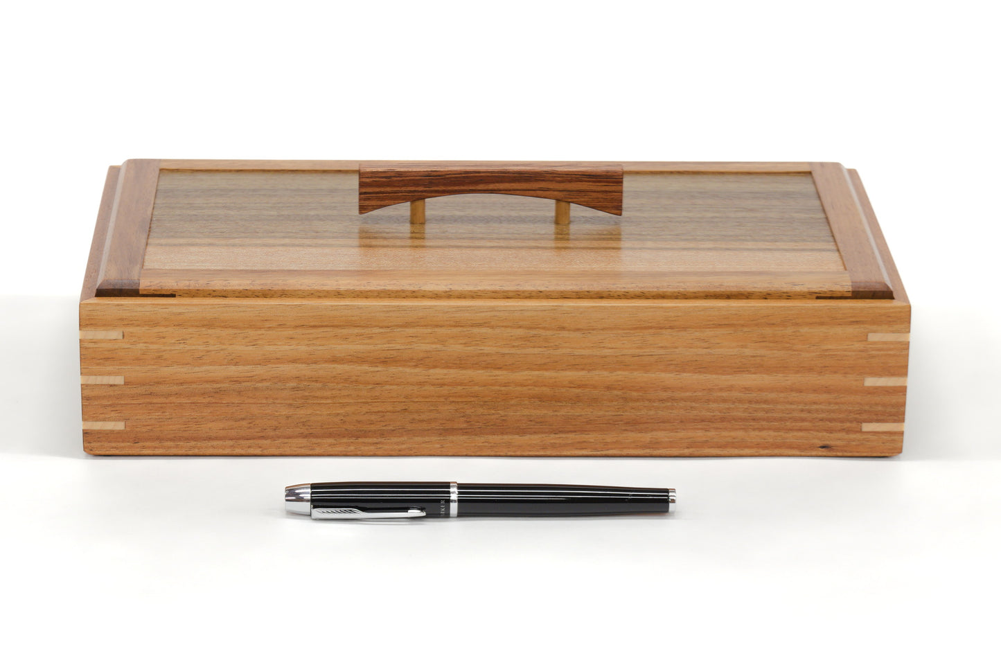 Keepsake Box #17 - Tasmanian Blackwood and Queensland Walnut