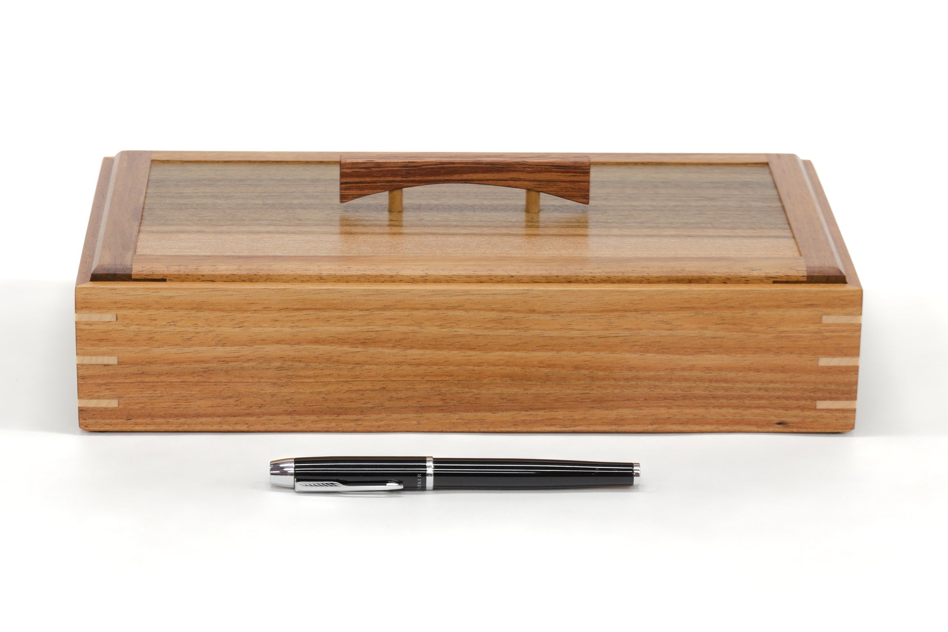 Keepsake Box #17 - Tasmanian Blackwood and Queensland Walnut