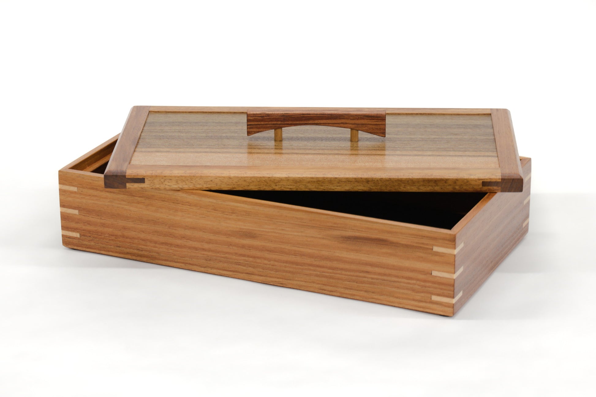 Keepsake Box #17 - Tasmanian Blackwood and Queensland Walnut