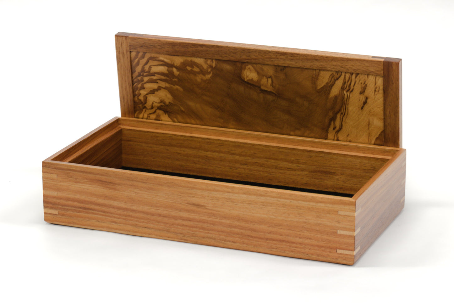 Keepsake Box #17 - Tasmanian Blackwood and Olive Ash Burl