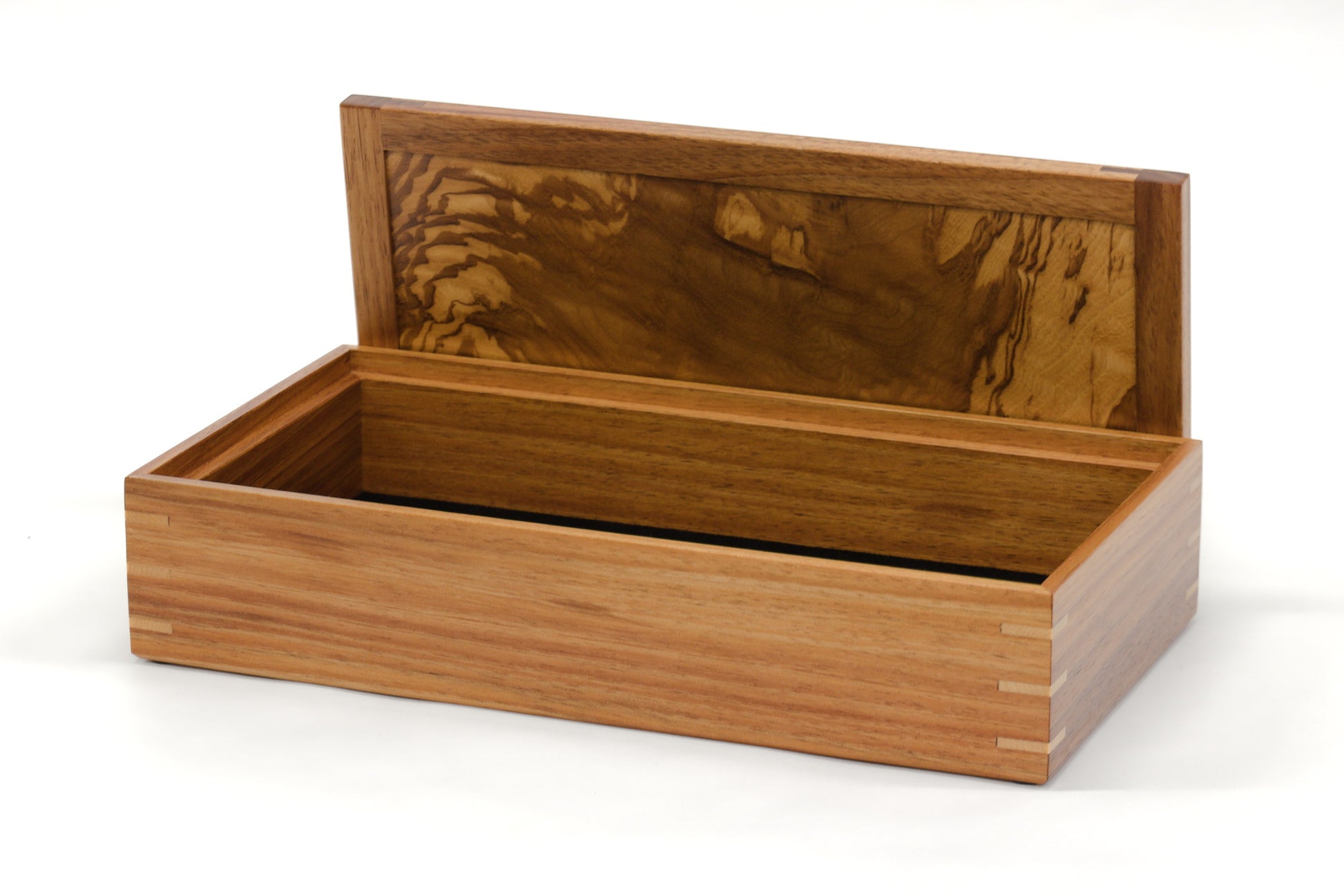 Keepsake Box #17 - Tasmanian Blackwood and Olive Ash Burl