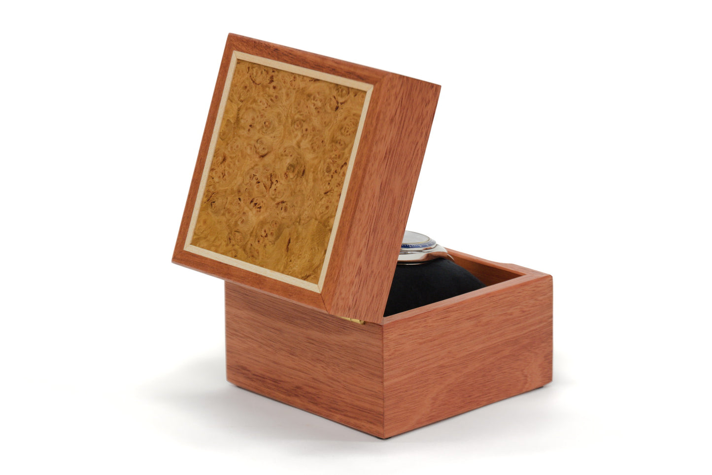 Watch Box One - Jarrah and Maple Burl