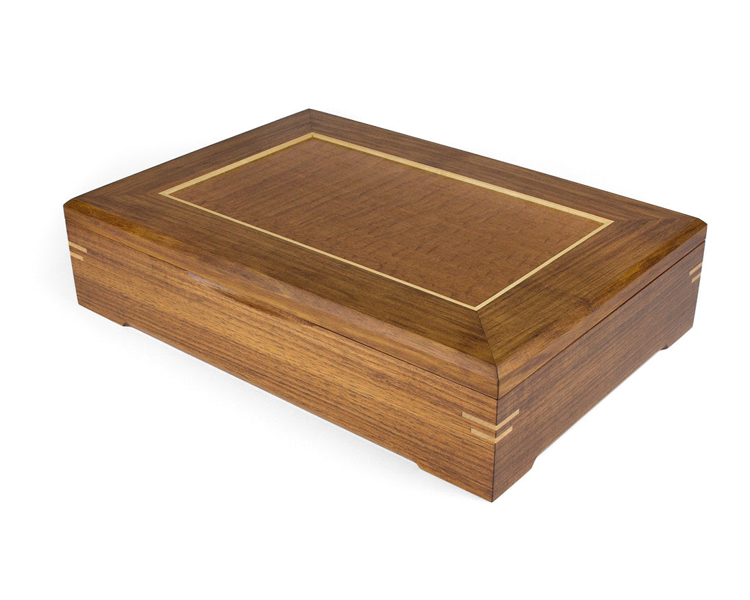 Timber Document Box Document Box - Tasmanian Blackwood and Silky Oak – Warawood Shed