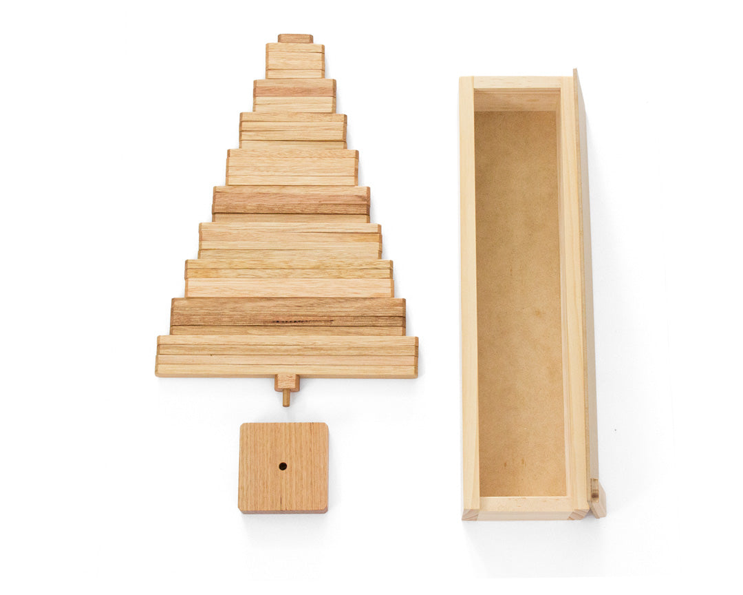 Wooden Christmas Tree made from Australian timbers