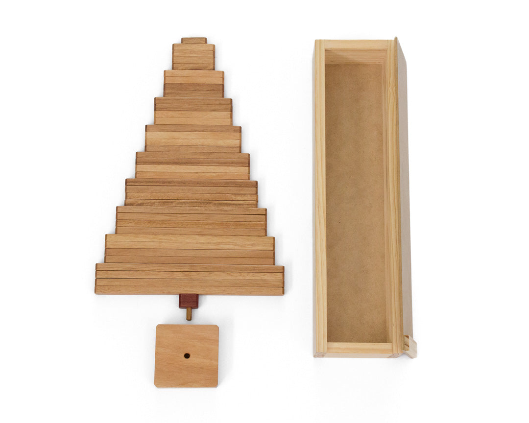 Wooden Christmas Tree made from Australian timbers