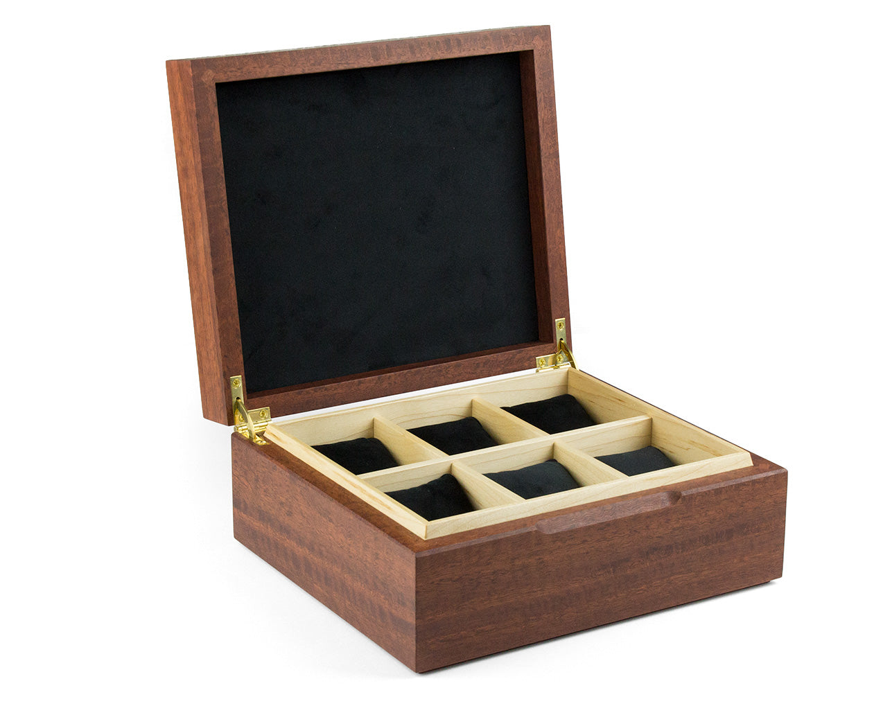 Jarrah and Macassar Ebony watch box