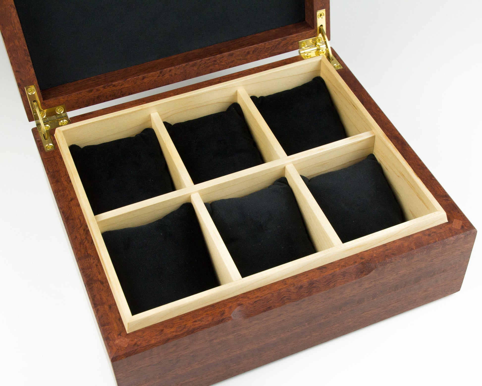 Jarrah and Macassar Ebony watch box