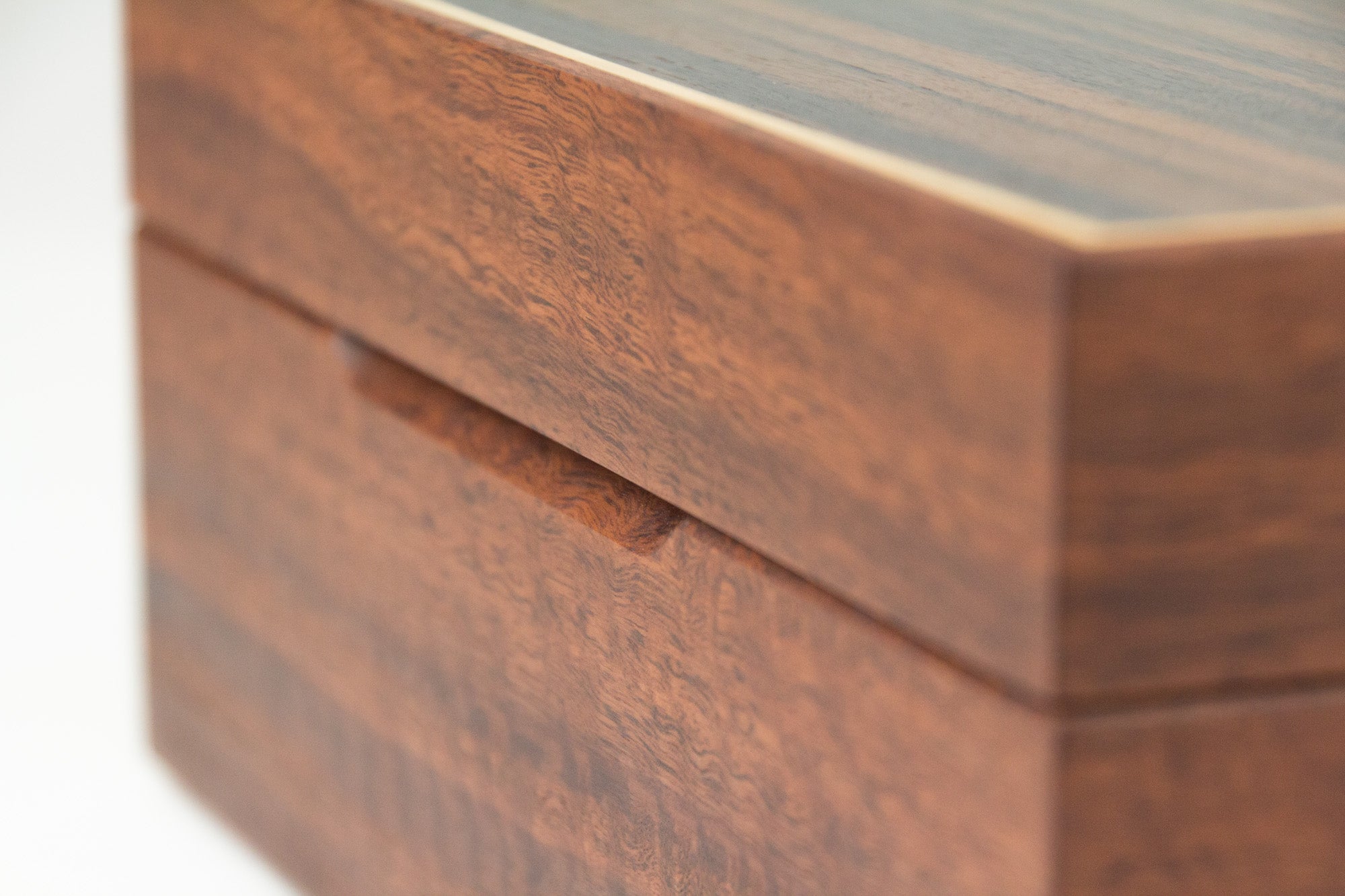 Jarrah and Macassar Ebony watch box