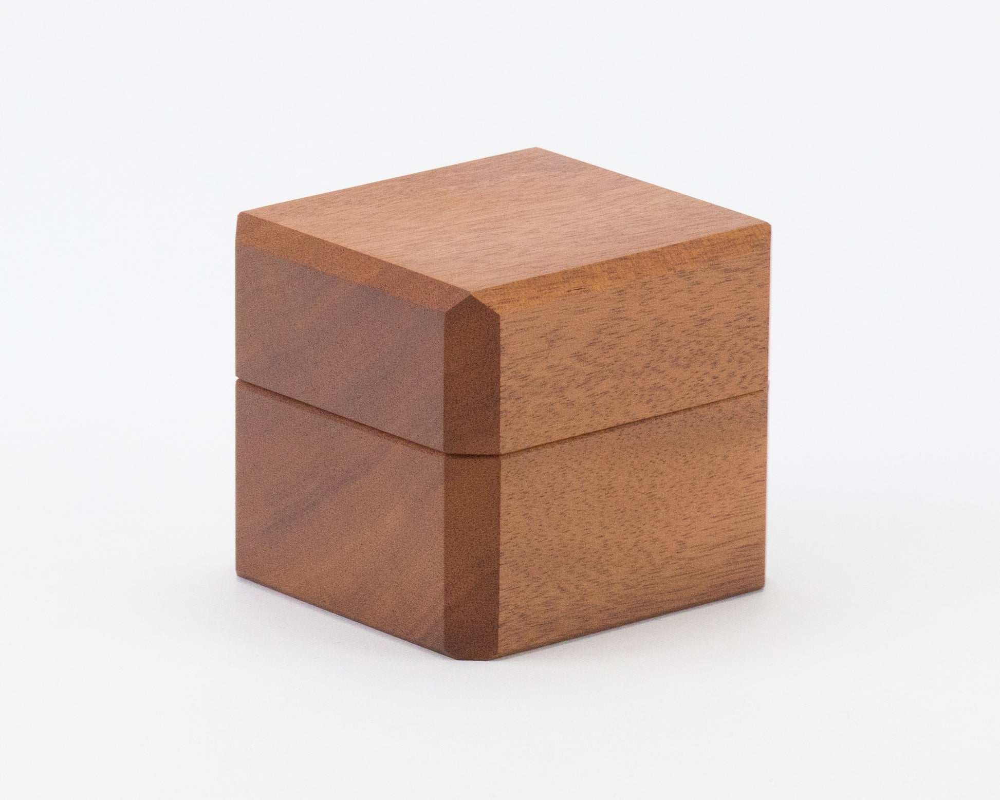 The Elegance wooden ring box handcrafted from NSW Rosewood