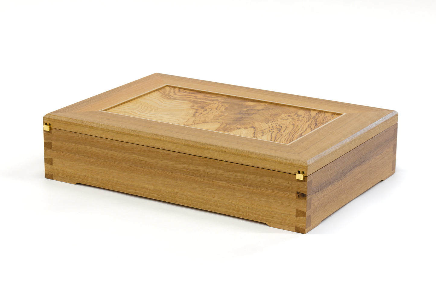 Spotted Gum and Olive Ash Document Box