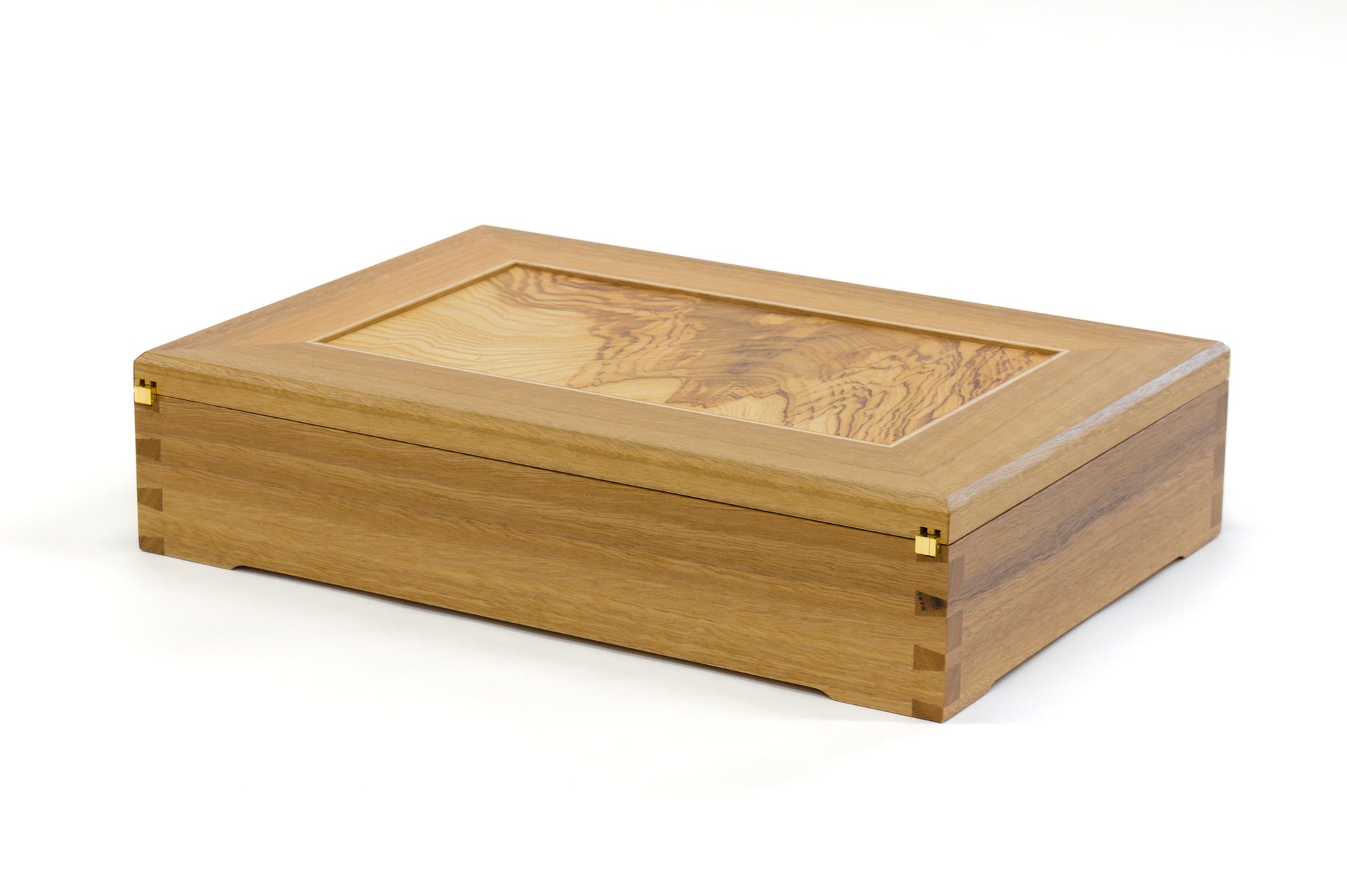 Spotted Gum and Olive Ash Document Box
