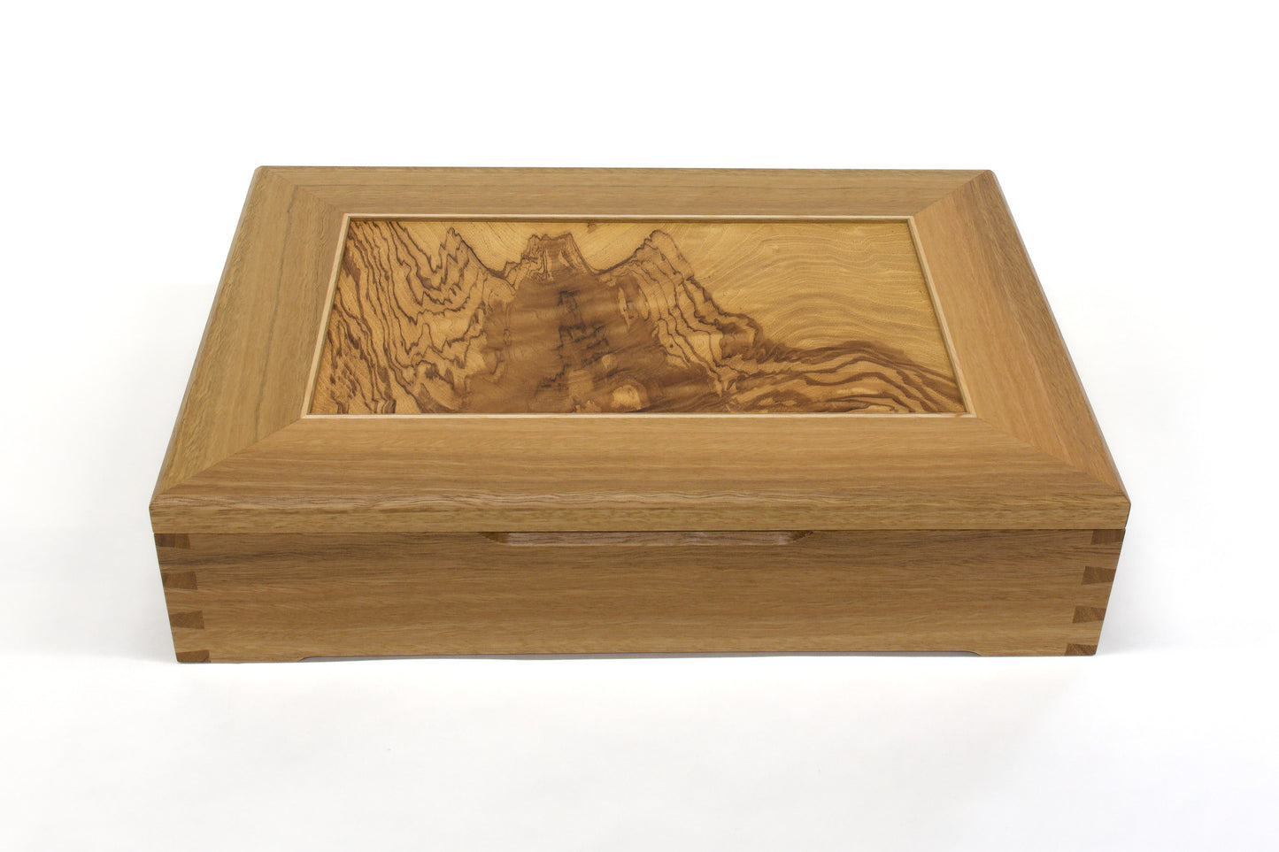 Spotted Gum and Olive Ash Document Box