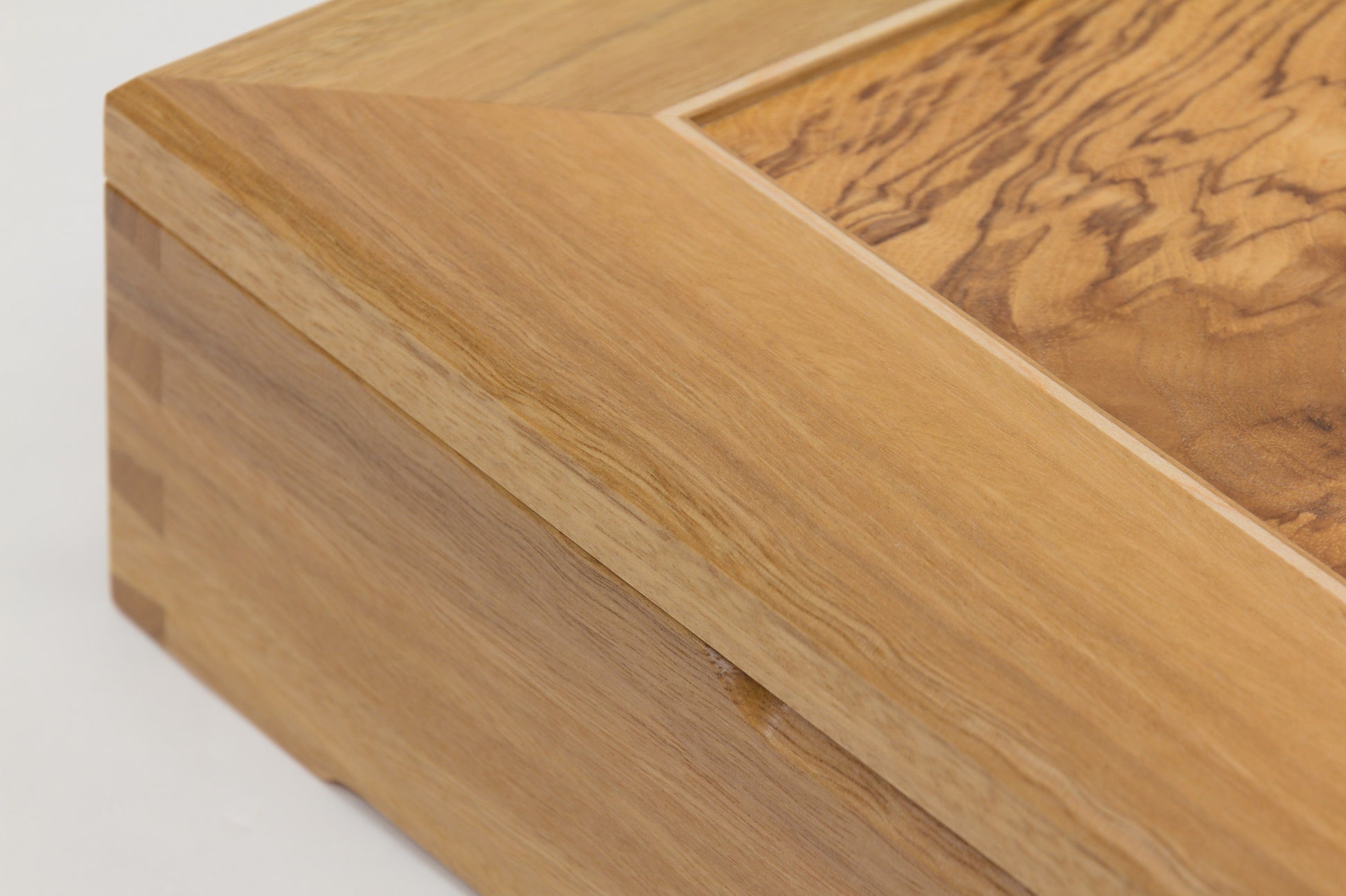 Spotted Gum and Olive Ash Document Box