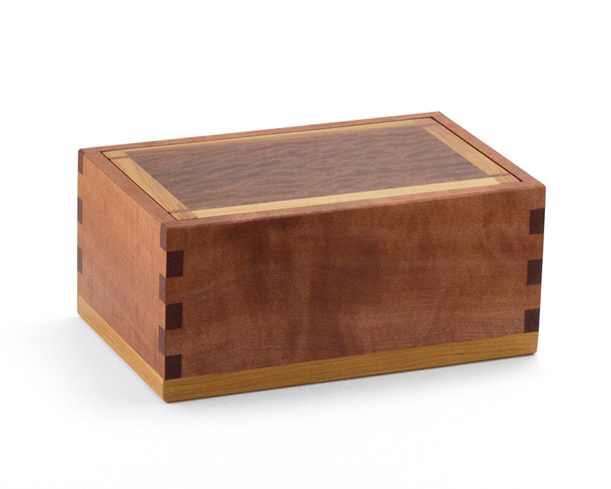 Wooden trinket box made from Tasmanian Myrtle