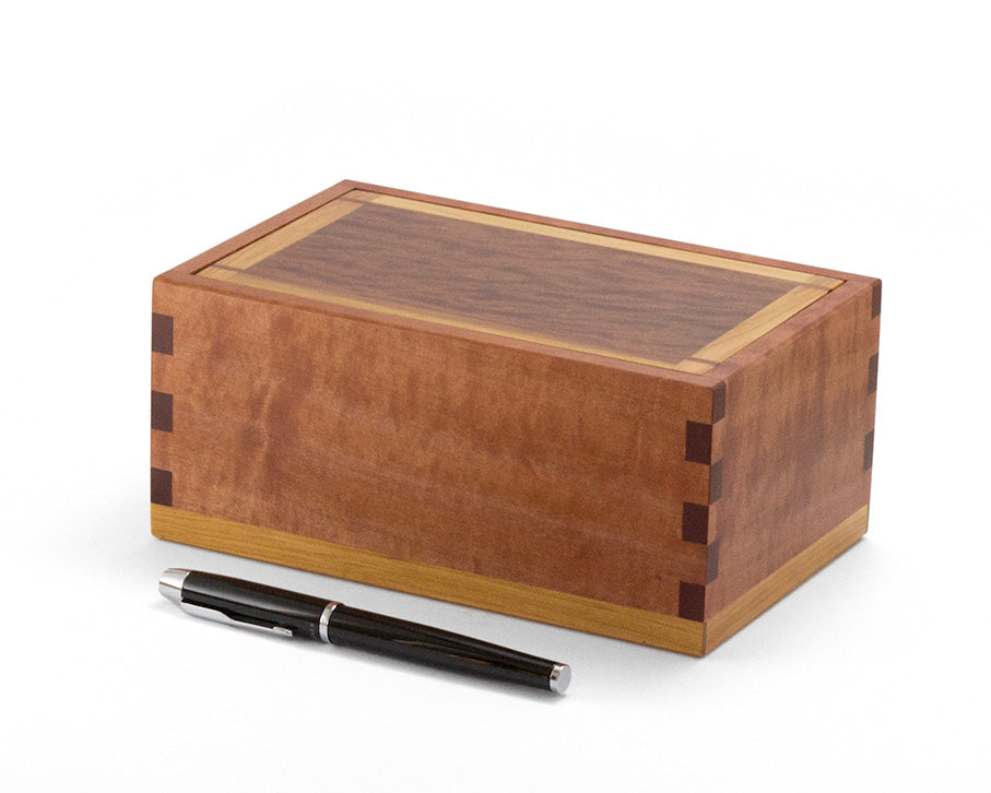 Wooden trinket box made from Tasmanian Myrtle