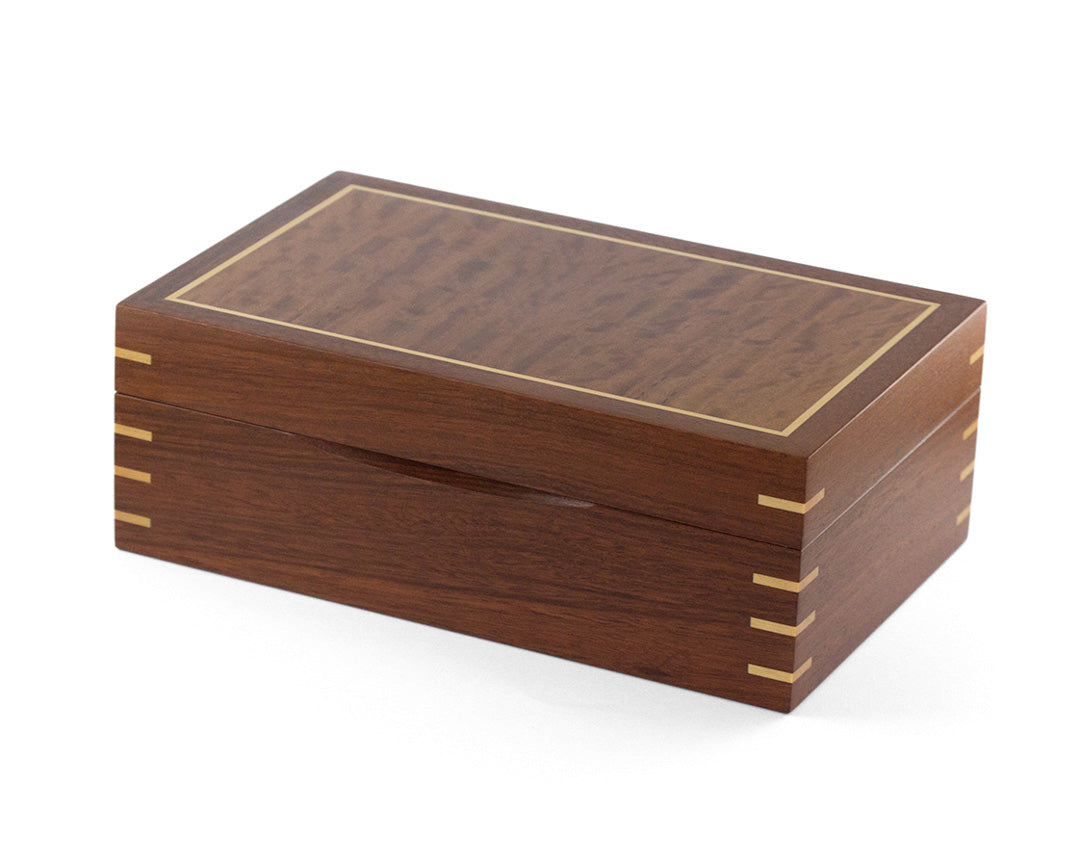 Wooden Jewellery Box handcrafted from Jarrah and Blackbutt