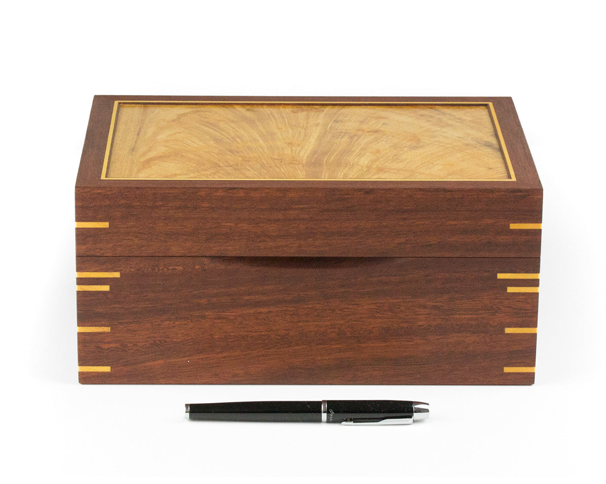 Jewellery Box handcrafted from Jarrah and Blackbutt