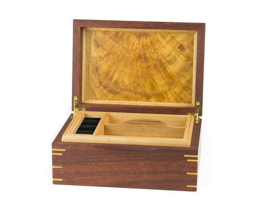 Jewellery Box handcrafted from Jarrah and Blackbutt