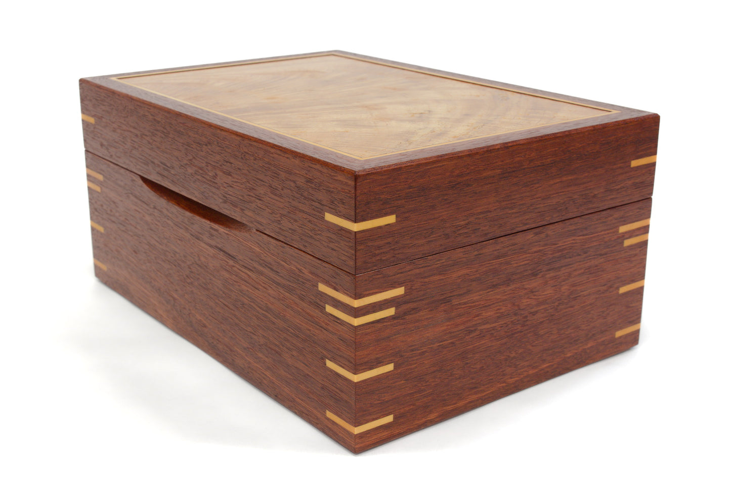 Jarrah Three-Tier Jewellery Box