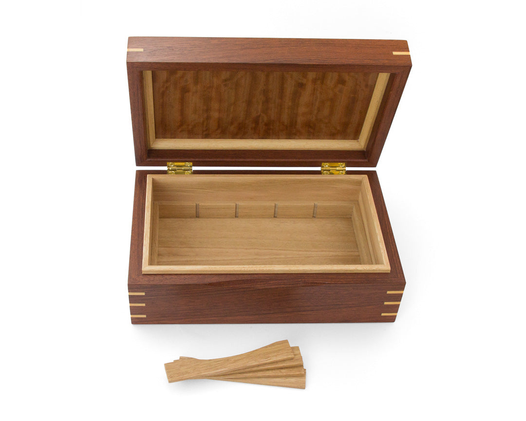 Wooden Jewellery Box handcrafted from Jarrah and Blackbutt