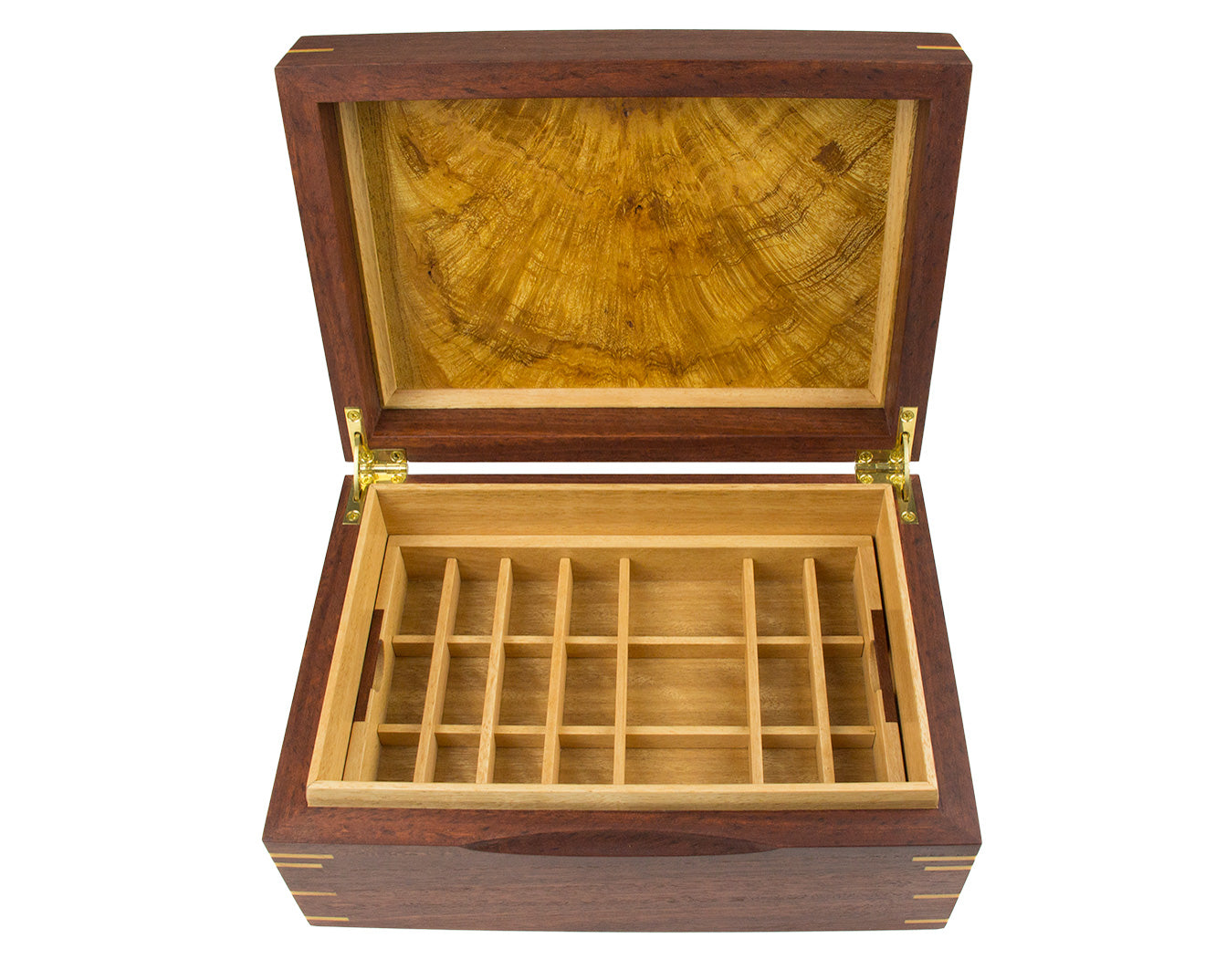 Jewellery Box handcrafted from Jarrah and Blackbutt