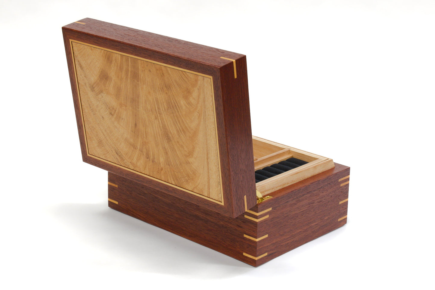 Jarrah Three-Tier Jewellery Box