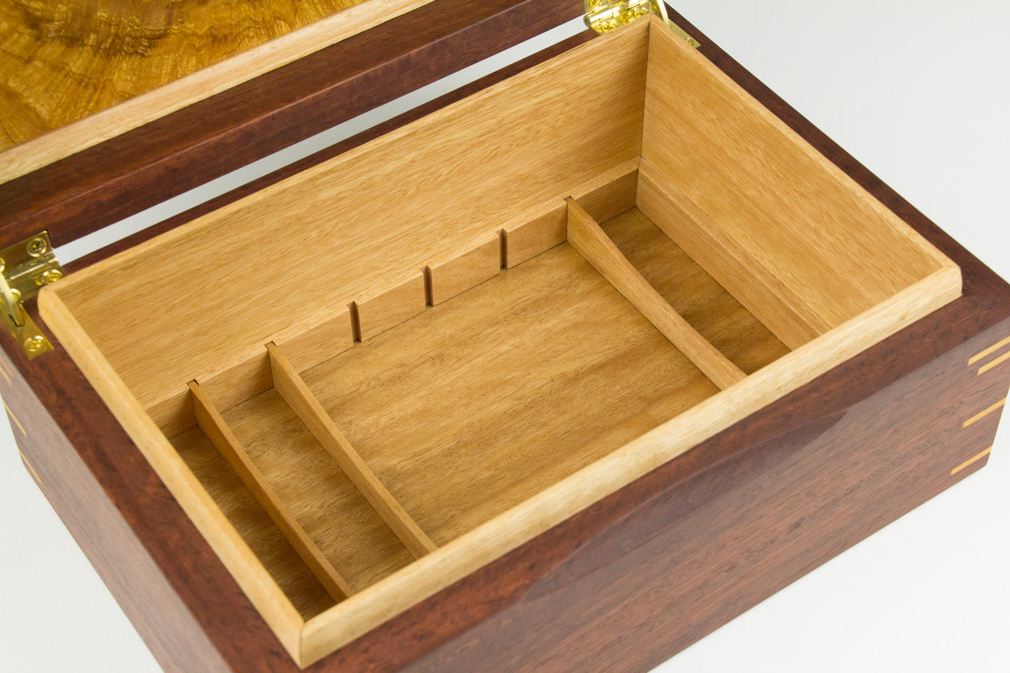 Jewellery Box handcrafted from Jarrah and Blackbutt