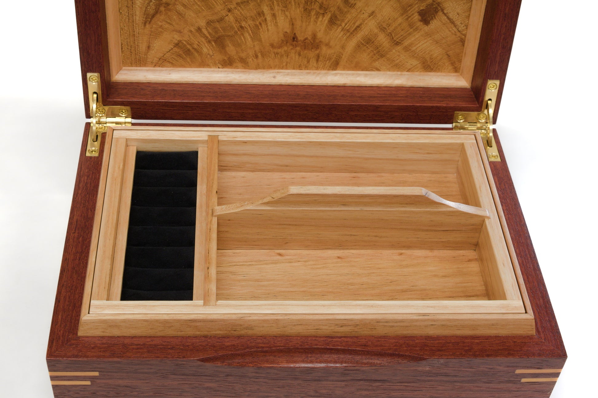 Jarrah Three-Tier Jewellery Box