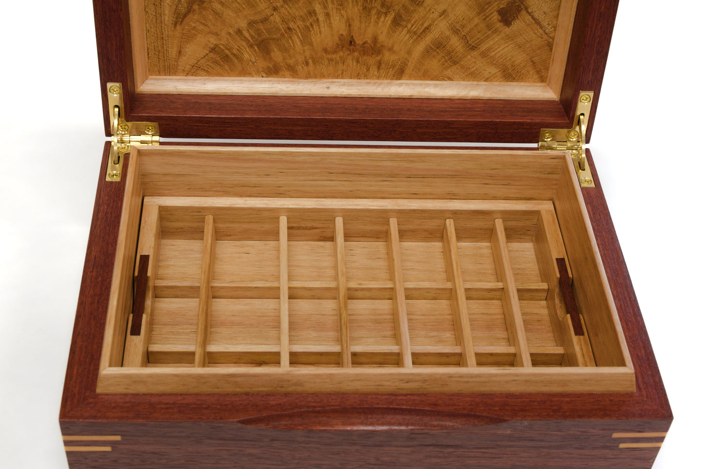 Jarrah Three-Tier Jewellery Box